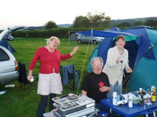 Evening Meal at Wye Meadow