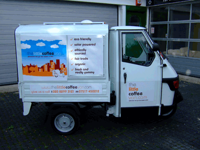 Little Coffee Van ready to go