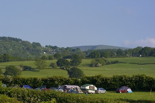 View from the campsite